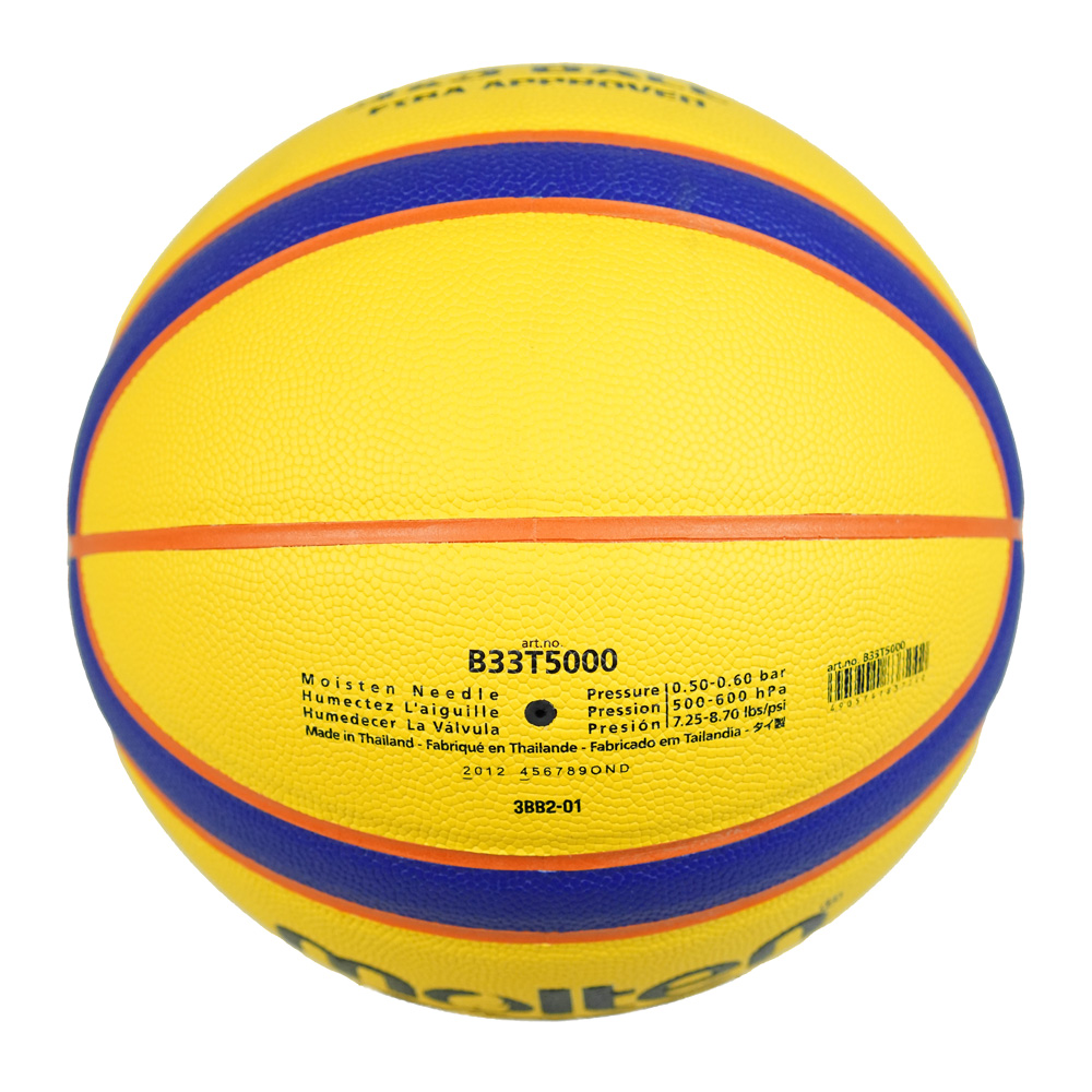 MOLTEN B33T5000 3X3 BASKETBALL SIZE 6, , large image number null