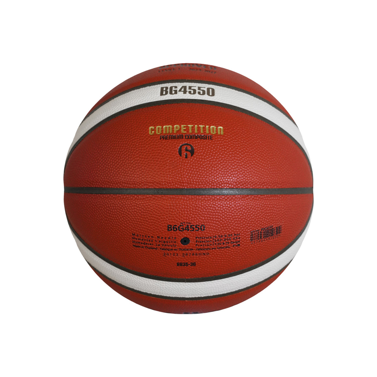 B6G4550 Basketball Size 6, , large image number null