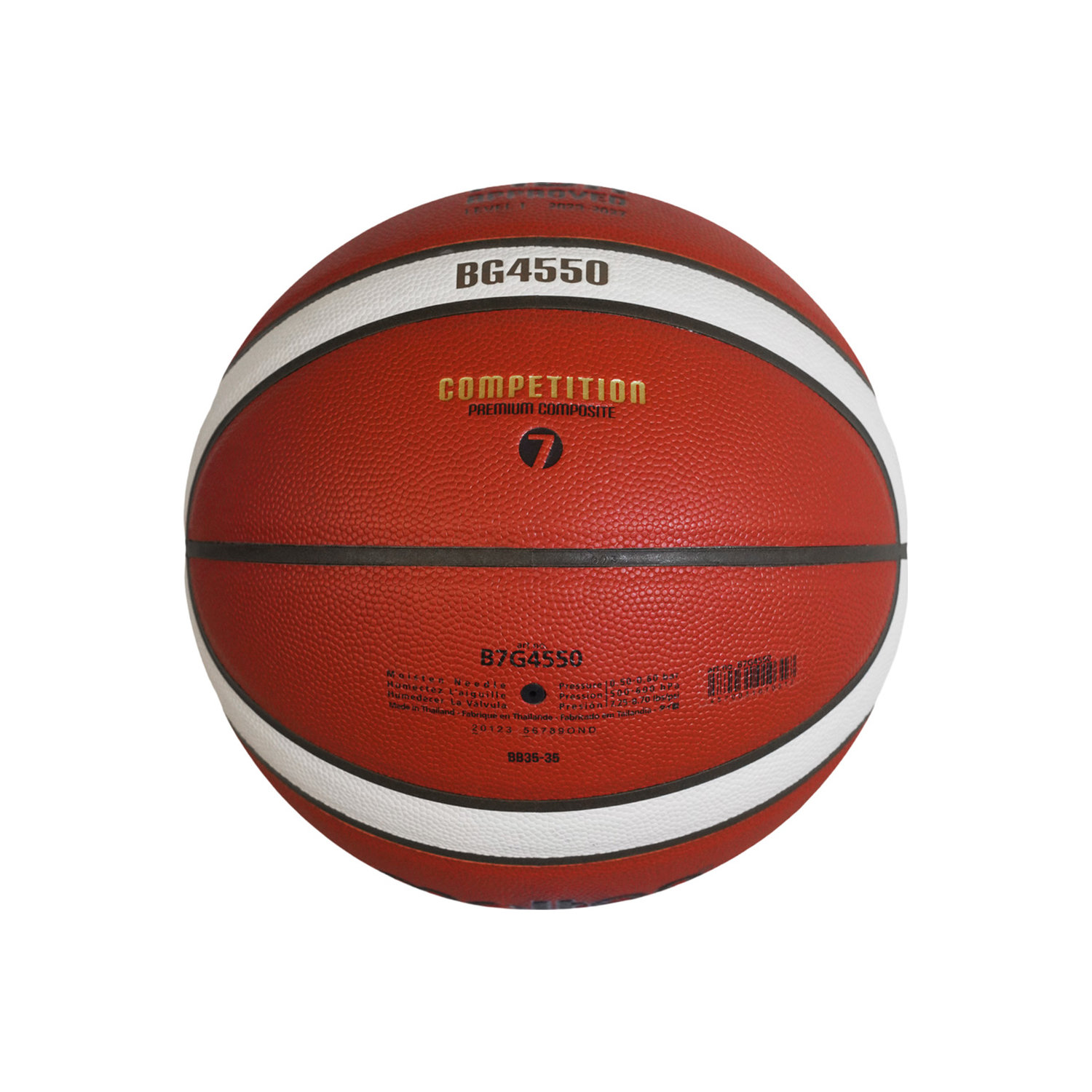 B7G4550 Basketball Size 7, , large image number null