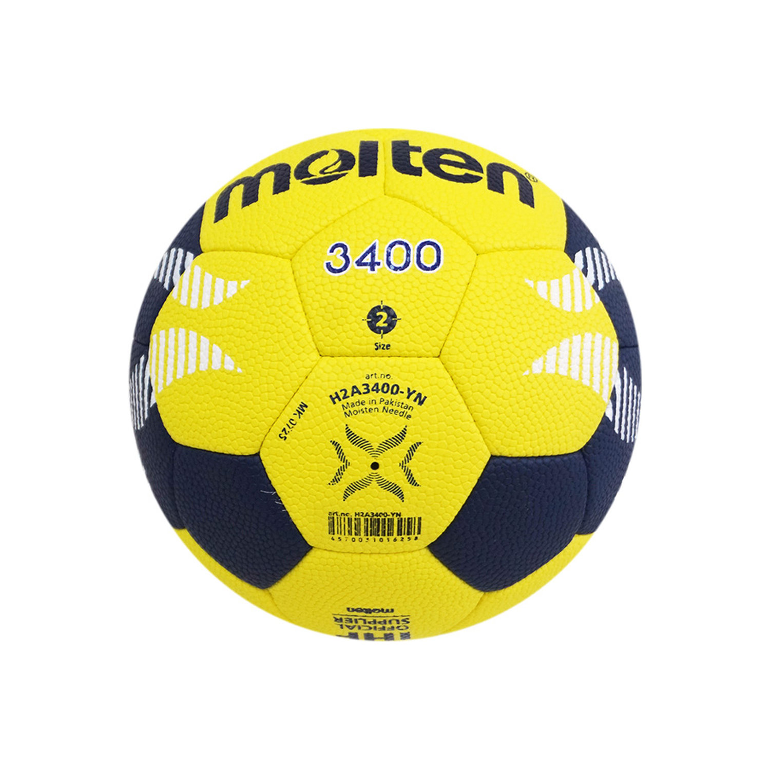 MOLTEN H2A3400-YN HANDBALL SIZE 2, , large image number null