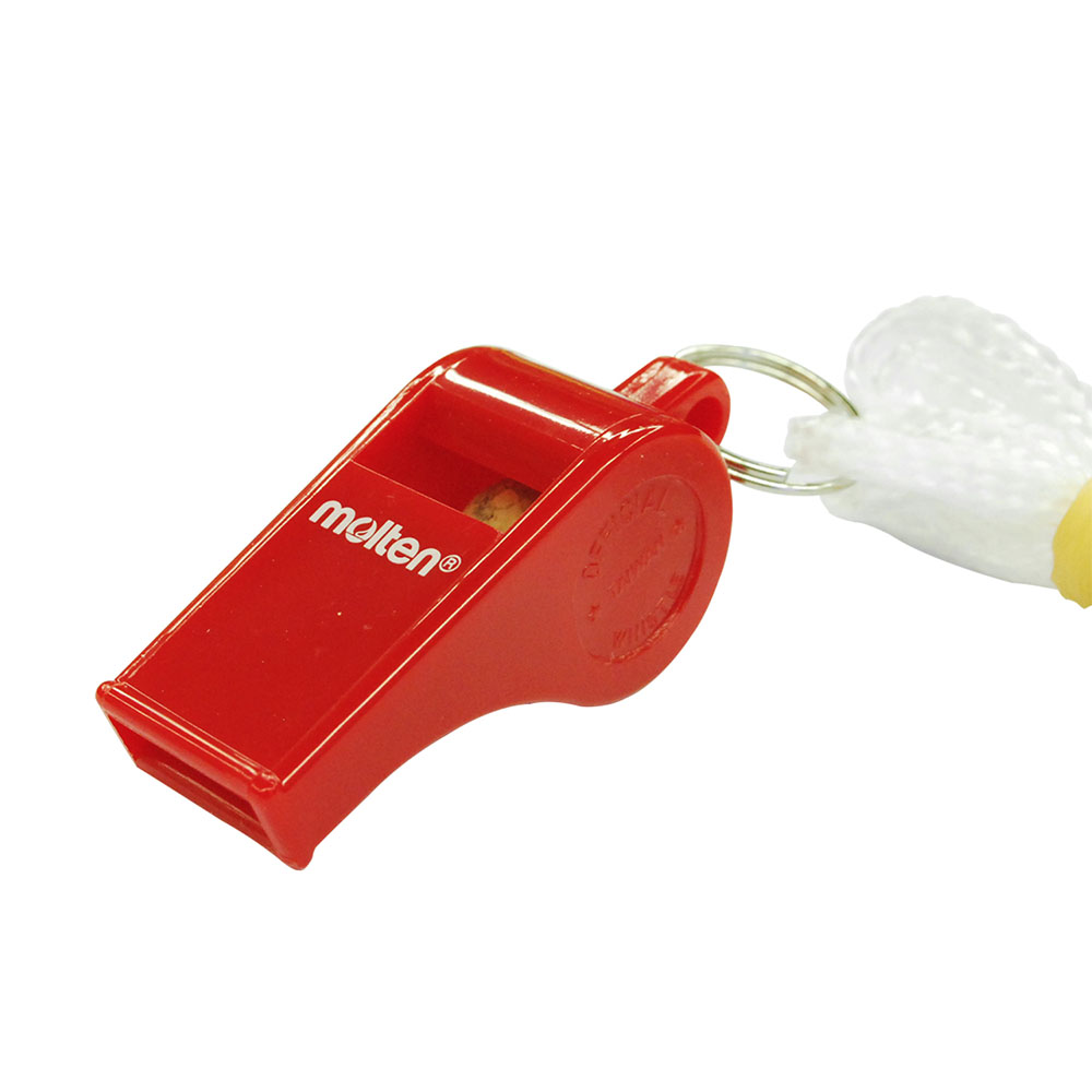 MOLTEN WHIR BASKETBALL REFEREE WHISTLE, Red, swatch
