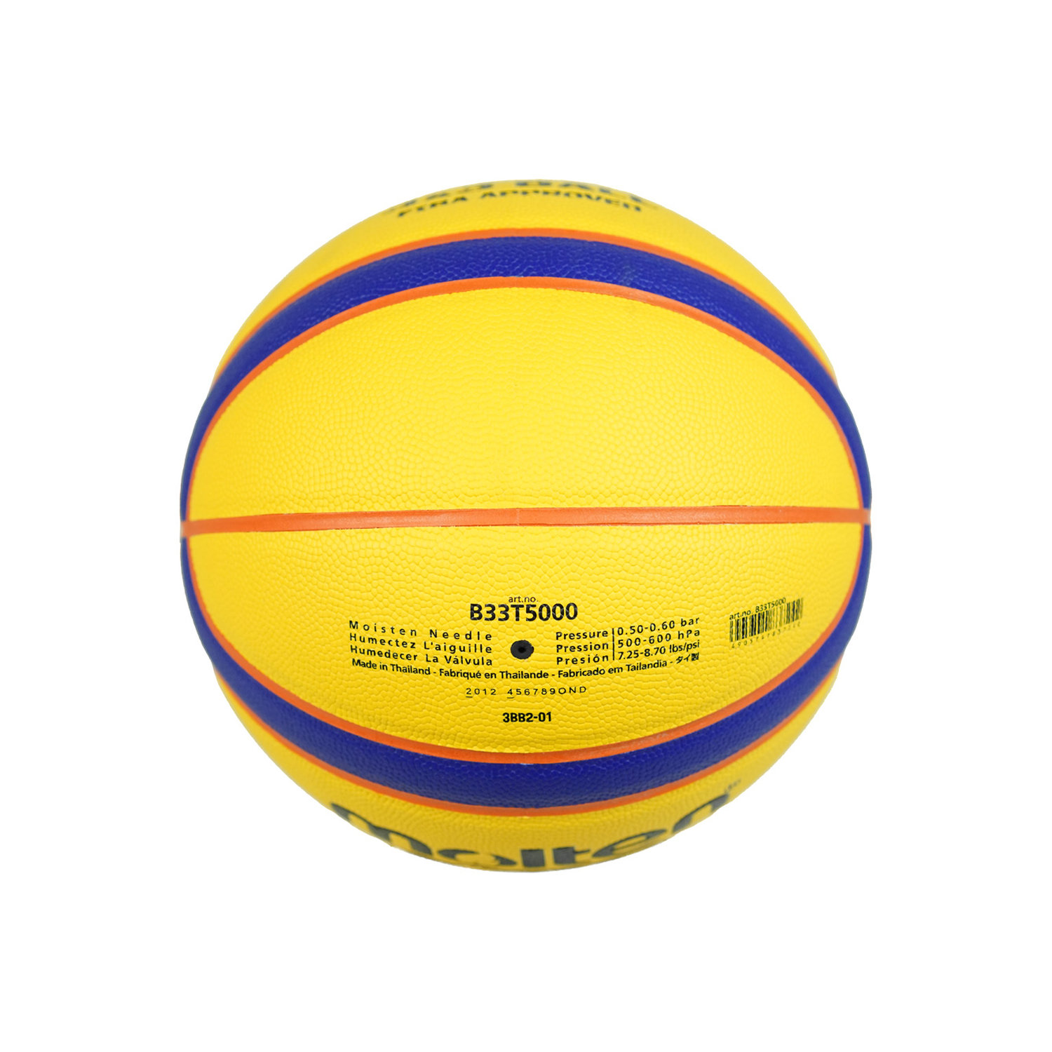 B33T5000 3X3 Basketball Size 6, , large image number null