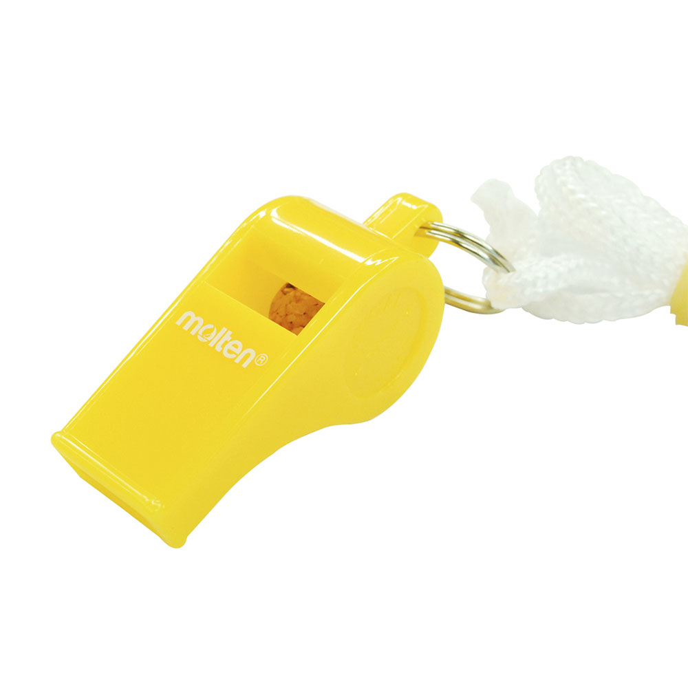 MOLTEN WHIY BASKETBALL REFEREE WHISTLE, Yellow, swatch
