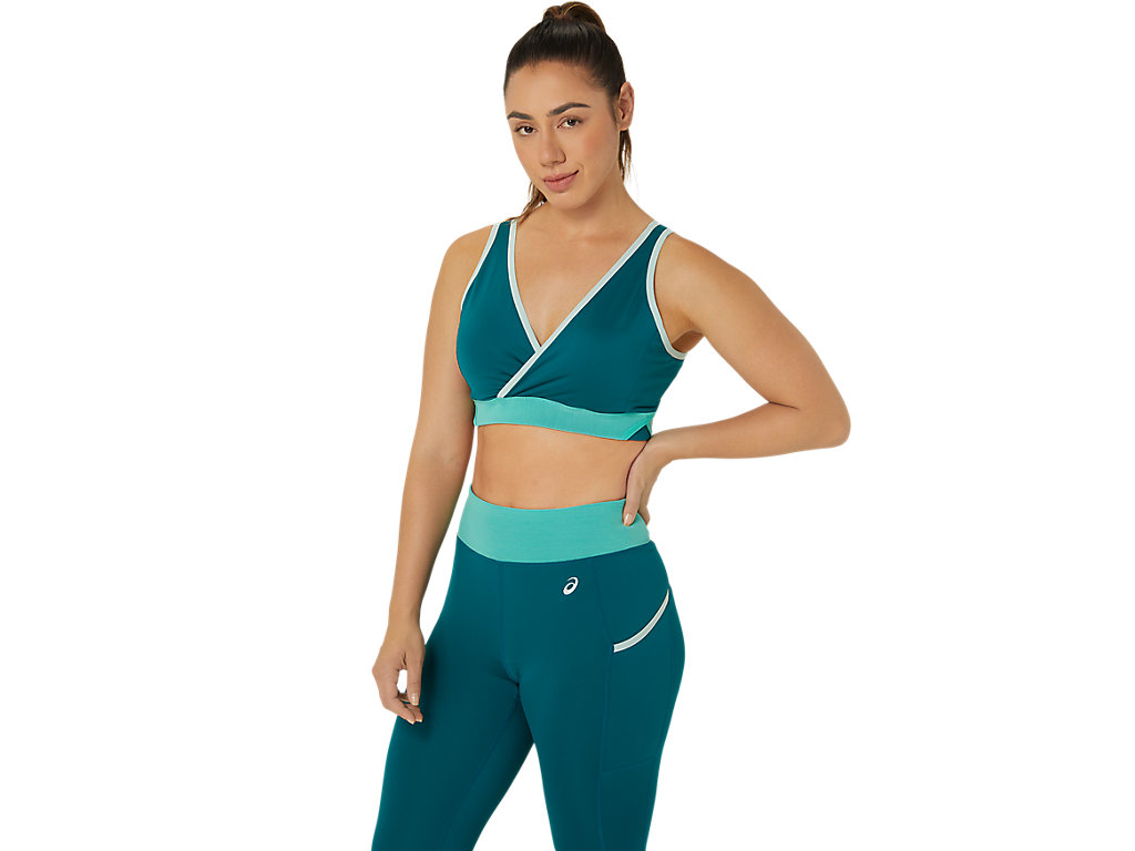 ASICS TRAINING MESH POCKET BRA image number null
