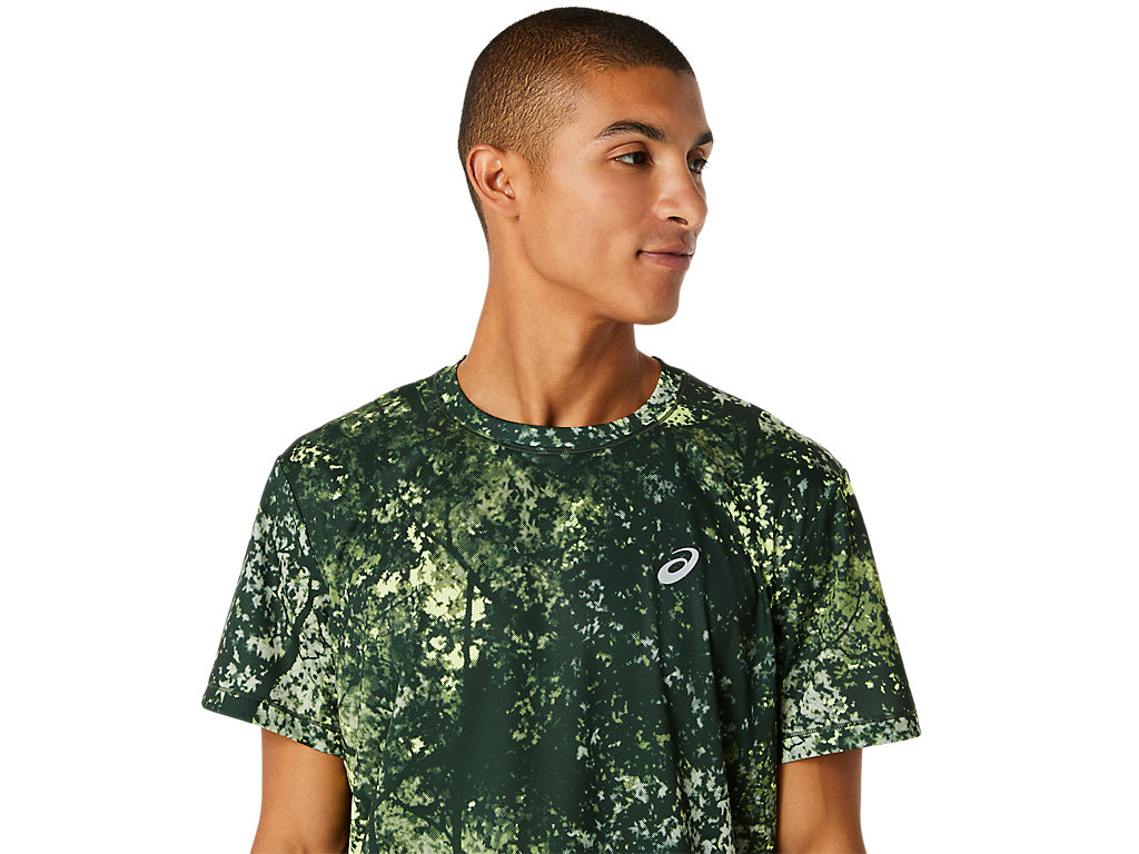 ASICS ALL OVER PRINT SS TOP image number null
