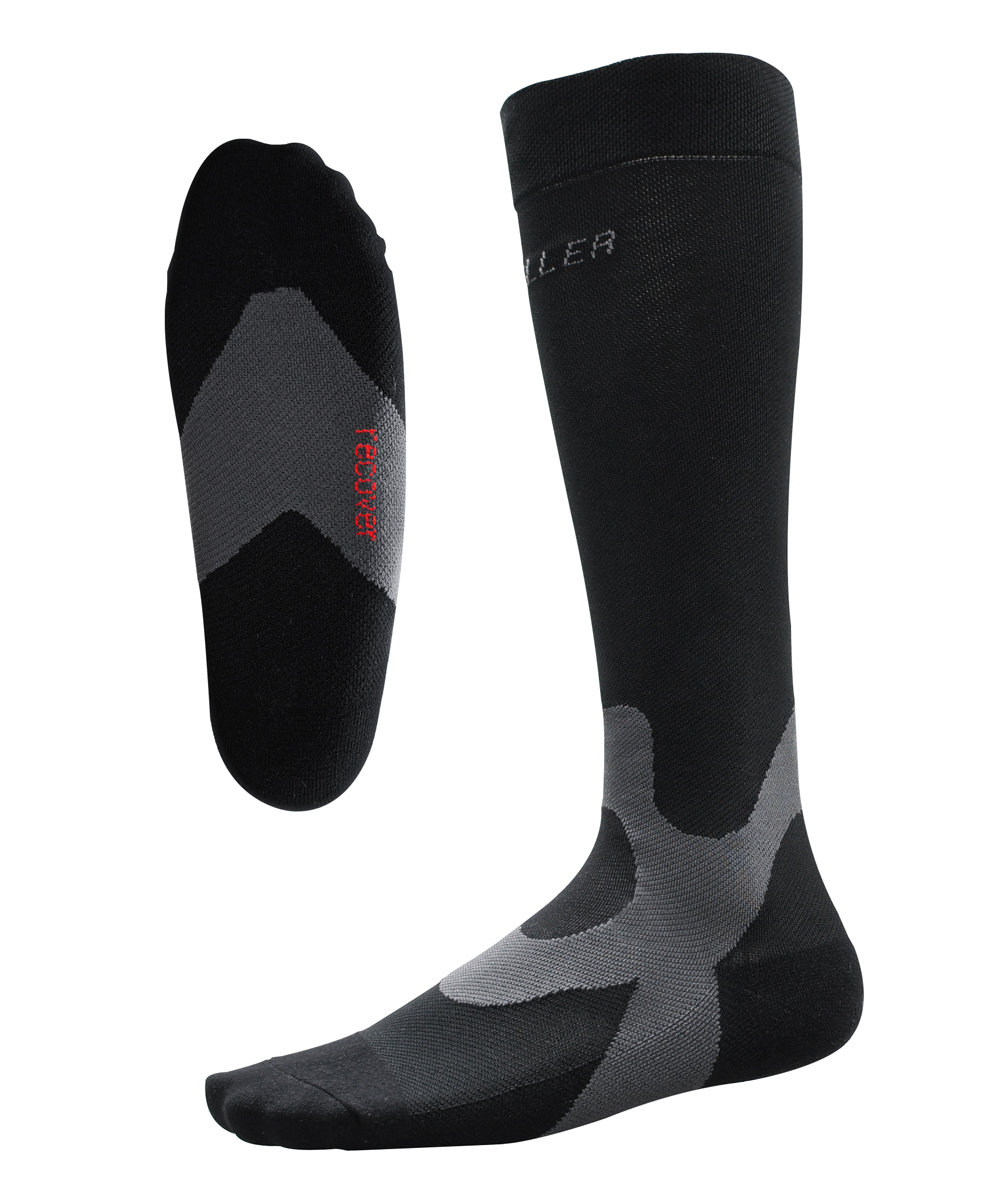 MUELLER® GRADUATED COMPRESSION SOCKS RECOVERY BLACK XL
