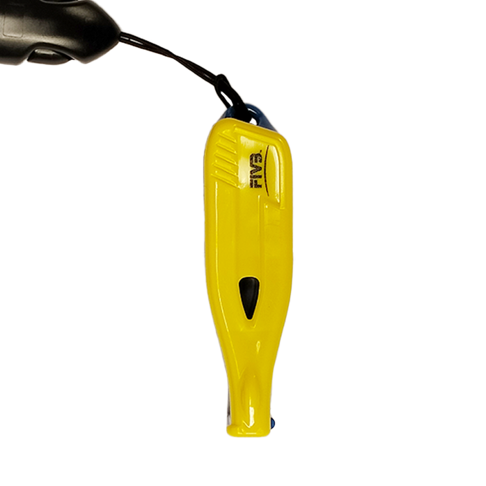 MIKASA BEAT-BLY (YELLOW/BLUE) PEALESS WHISTLE, , large image number null
