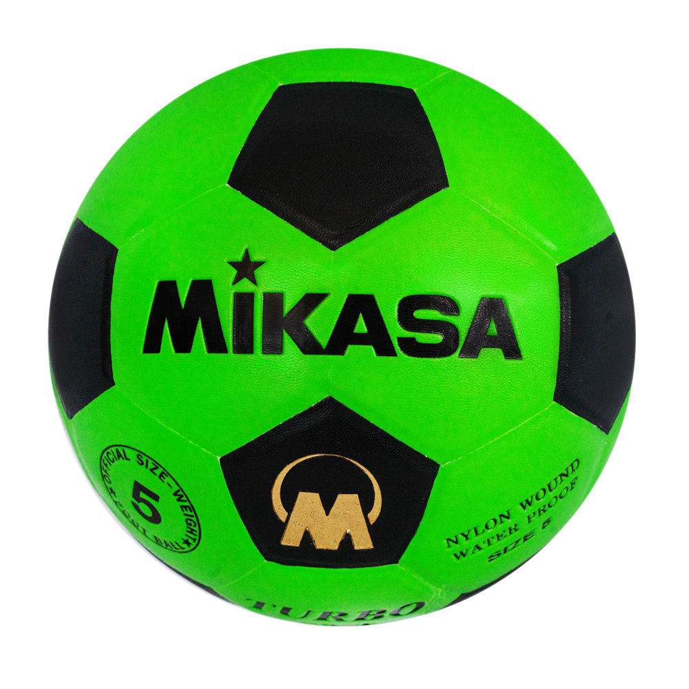 MIKASA S5-T-G (GREEN) SYNTHETIC LEATHER FOOTBALL SIZE 5
