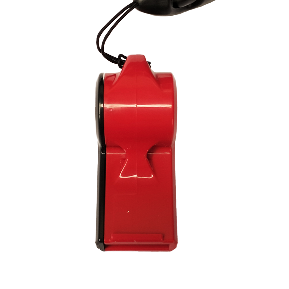 MIKASA PUL-RBK (RED/BLACK) PEA WHISTLE, , large image number null