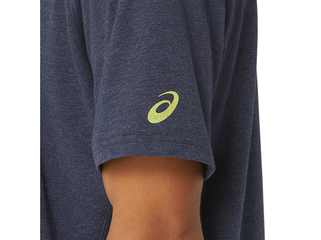 ASICS HEX GRAPHIC COTTON BLEND SS TEE image number null