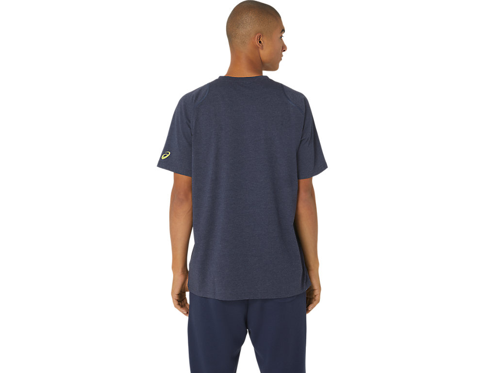 ASICS HEX GRAPHIC COTTON BLEND SS TEE image number null