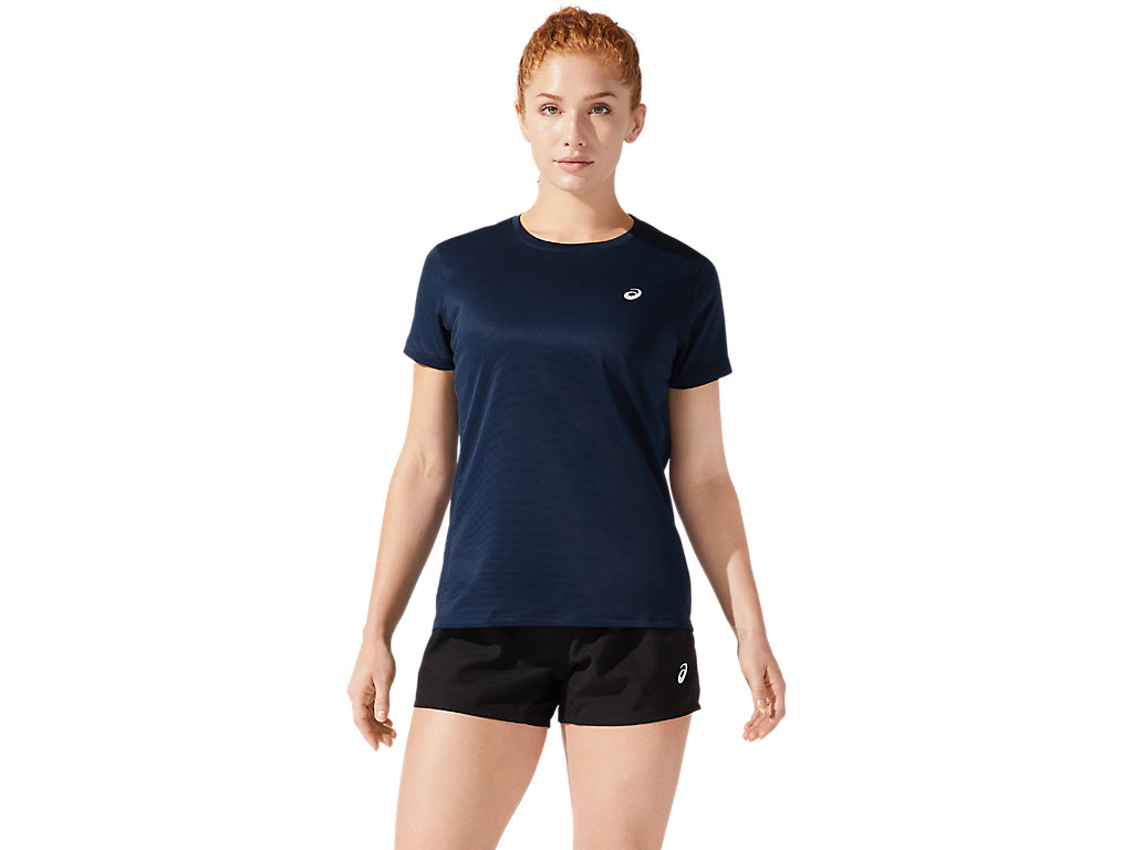 ASICS SILVER SS TOP, FRENCH BLUE, swatch
