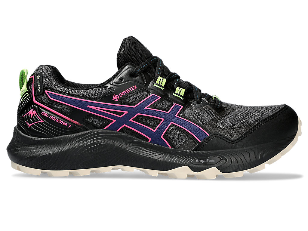 ASICS GEL-SONOMA 7 GTX, BLACK/APRICOT CRUSH, swatch