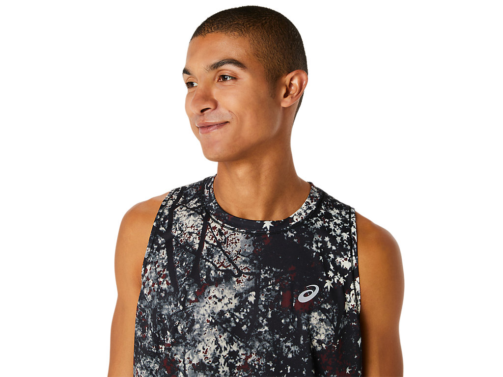 ASICS ALL OVER PRINT SINGLET image number null