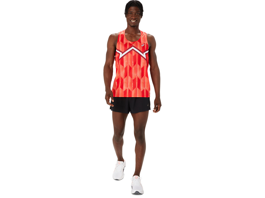 ASICS NATIONS RUN SINGLET image number null