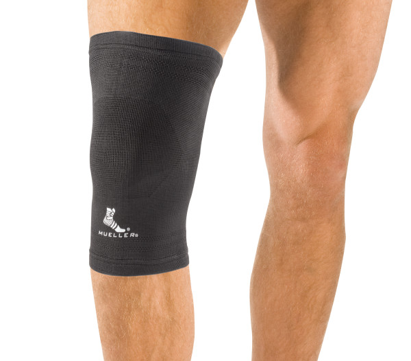 MUELLER® ELASTIC KNEE SUPPORT BLACK LG, , large image number null