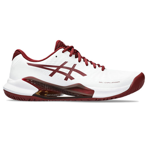ASICS GEL-CHALLENGER 14, WHITE/ANTIQUE RED, swatch