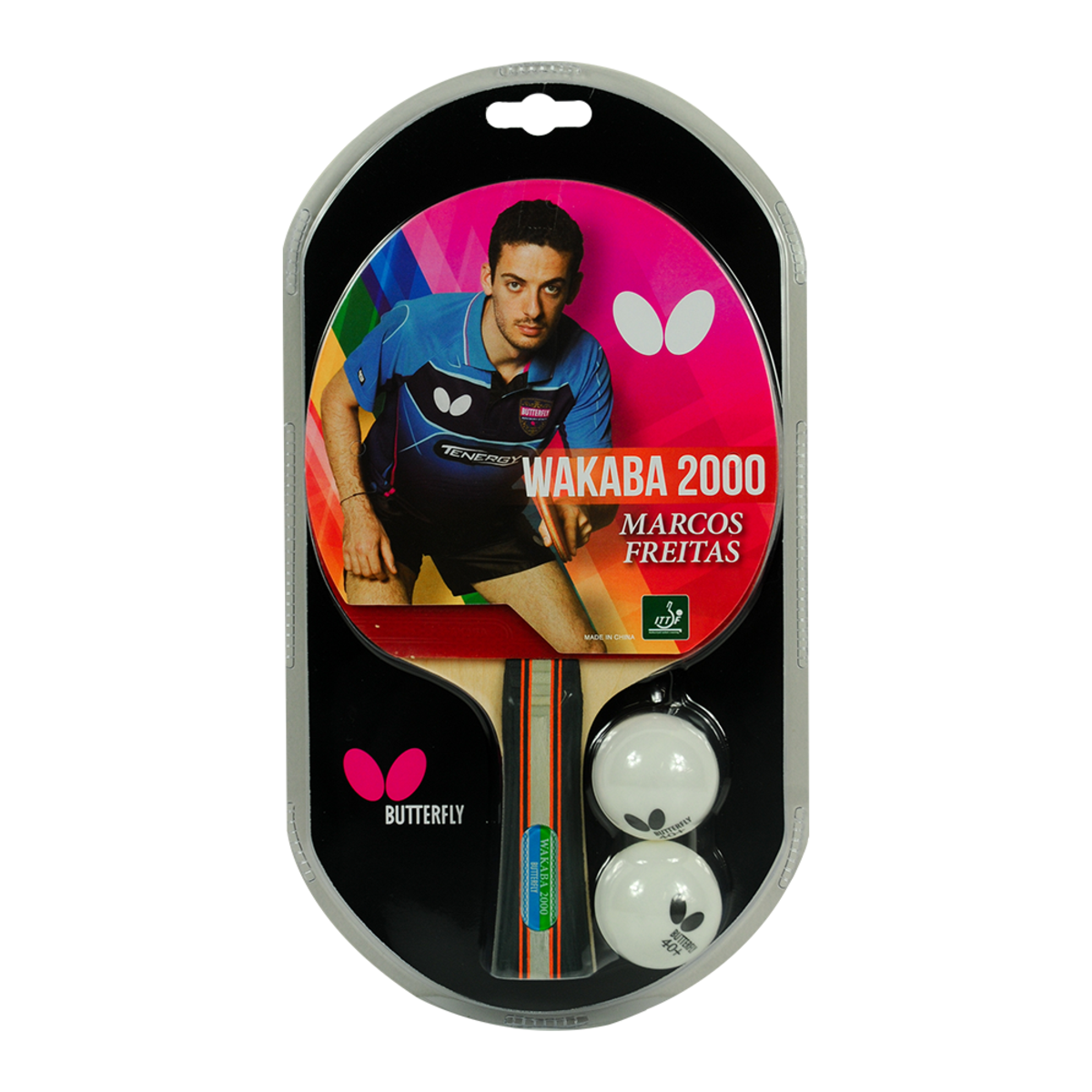 BUTTERFLY TABLE TENNIS RACKET WAKABA 2000 , , large image number null