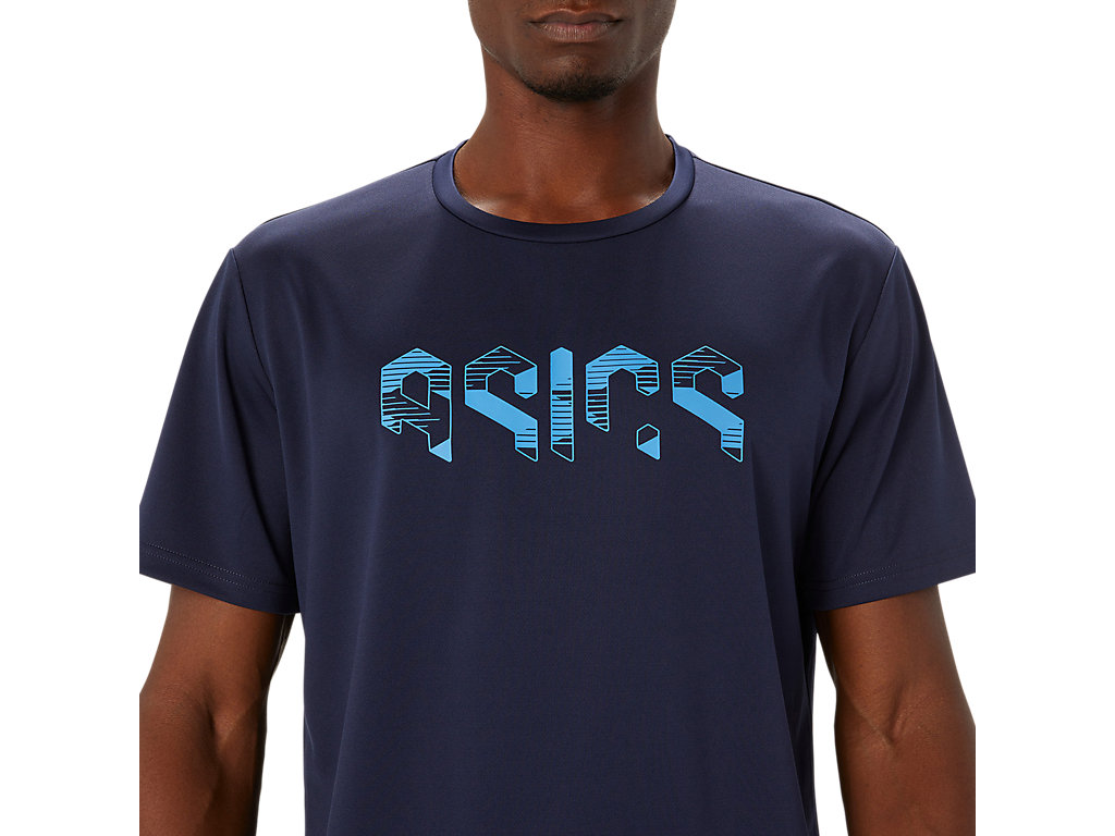 ASICS ASICS HEX GRAPHIC DRY SS TEE image number null