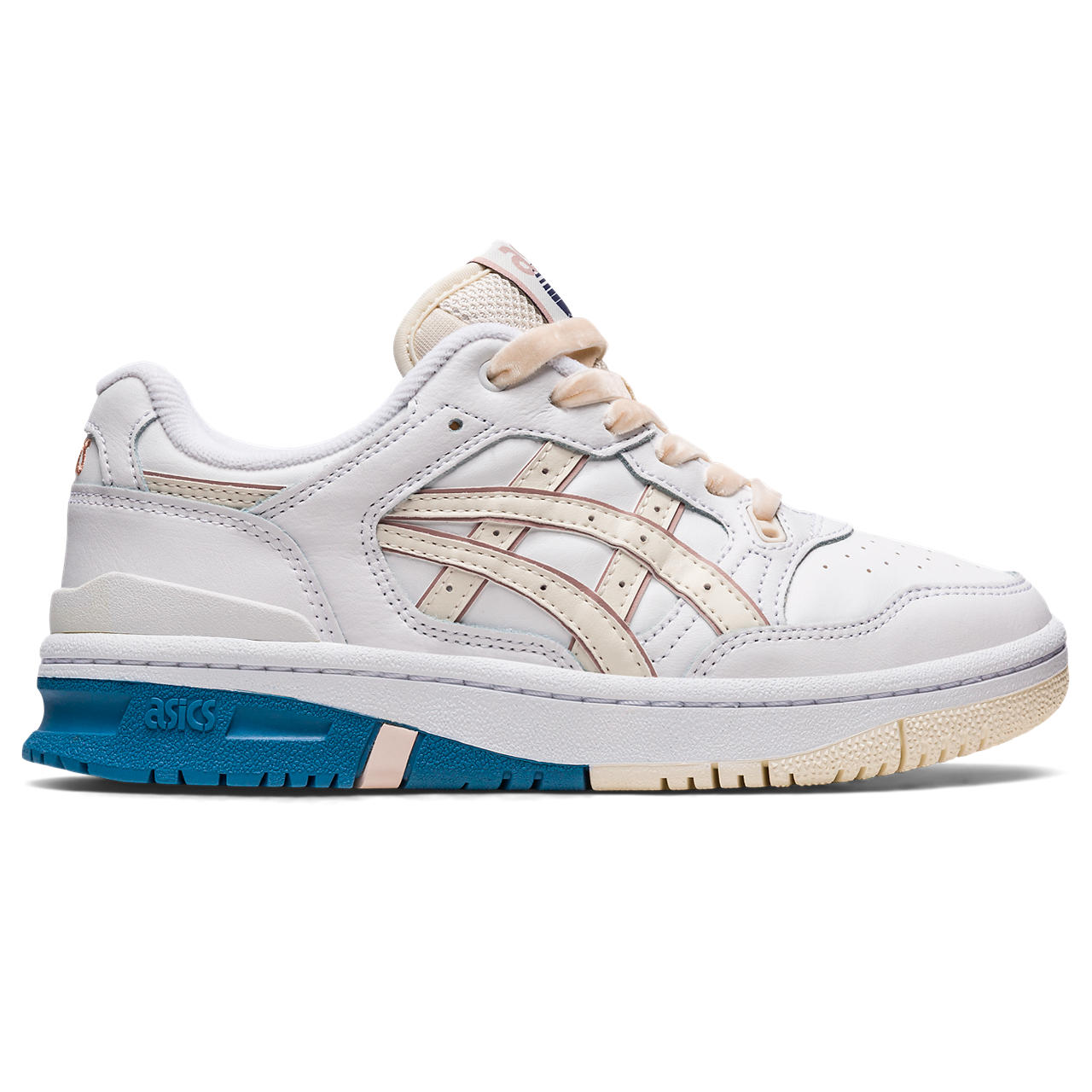 ASICS EX89, WHITE/BIRCH, swatch