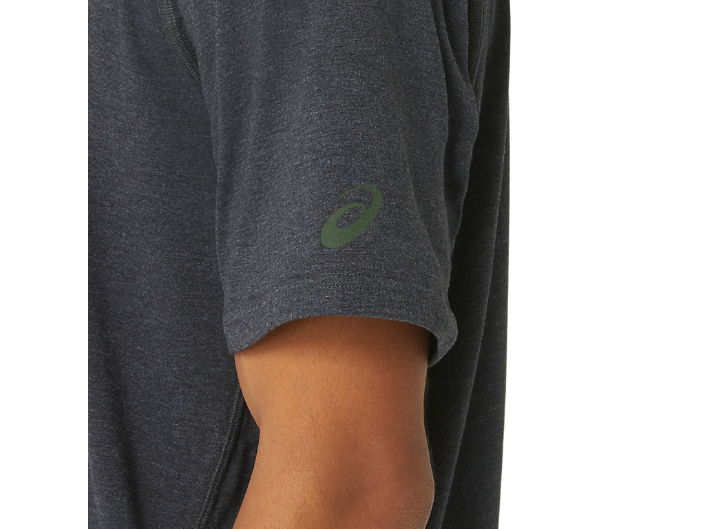 ASICS HEX GRAPHIC COTTON BLEND SS TOP image number null