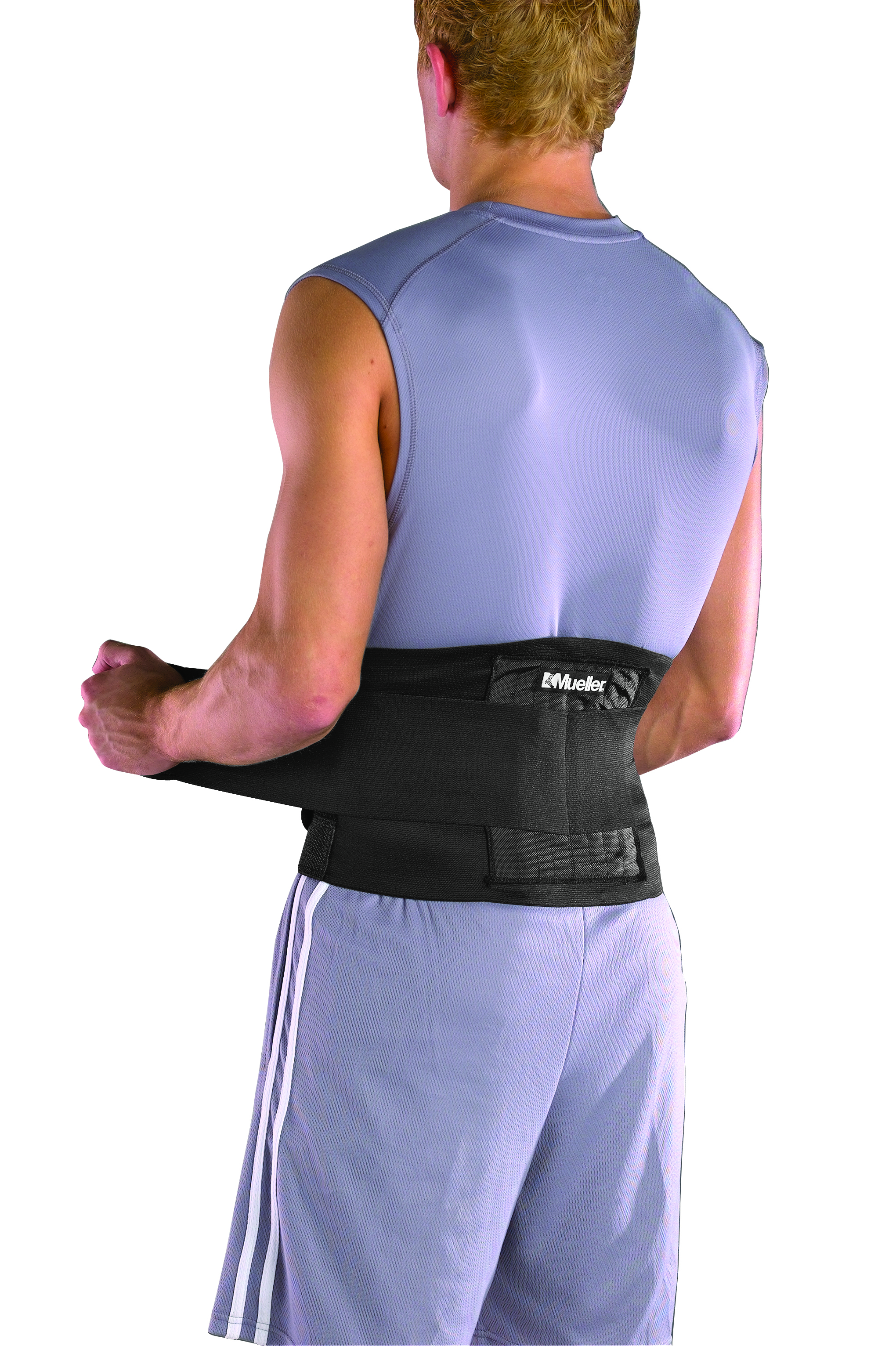 MUELLER® BACK BRACE BLACK, , large image number null