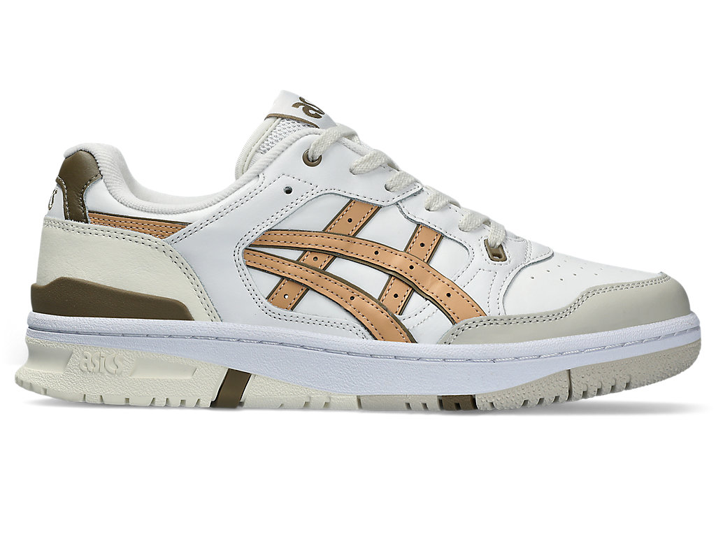 ASICS EX89, WHITE/HONEY BEIGE, swatch
