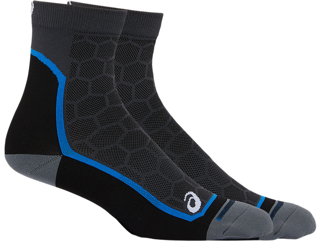 ASICS ROAD QUARTER, PERFORMANCE BLACK, swatch