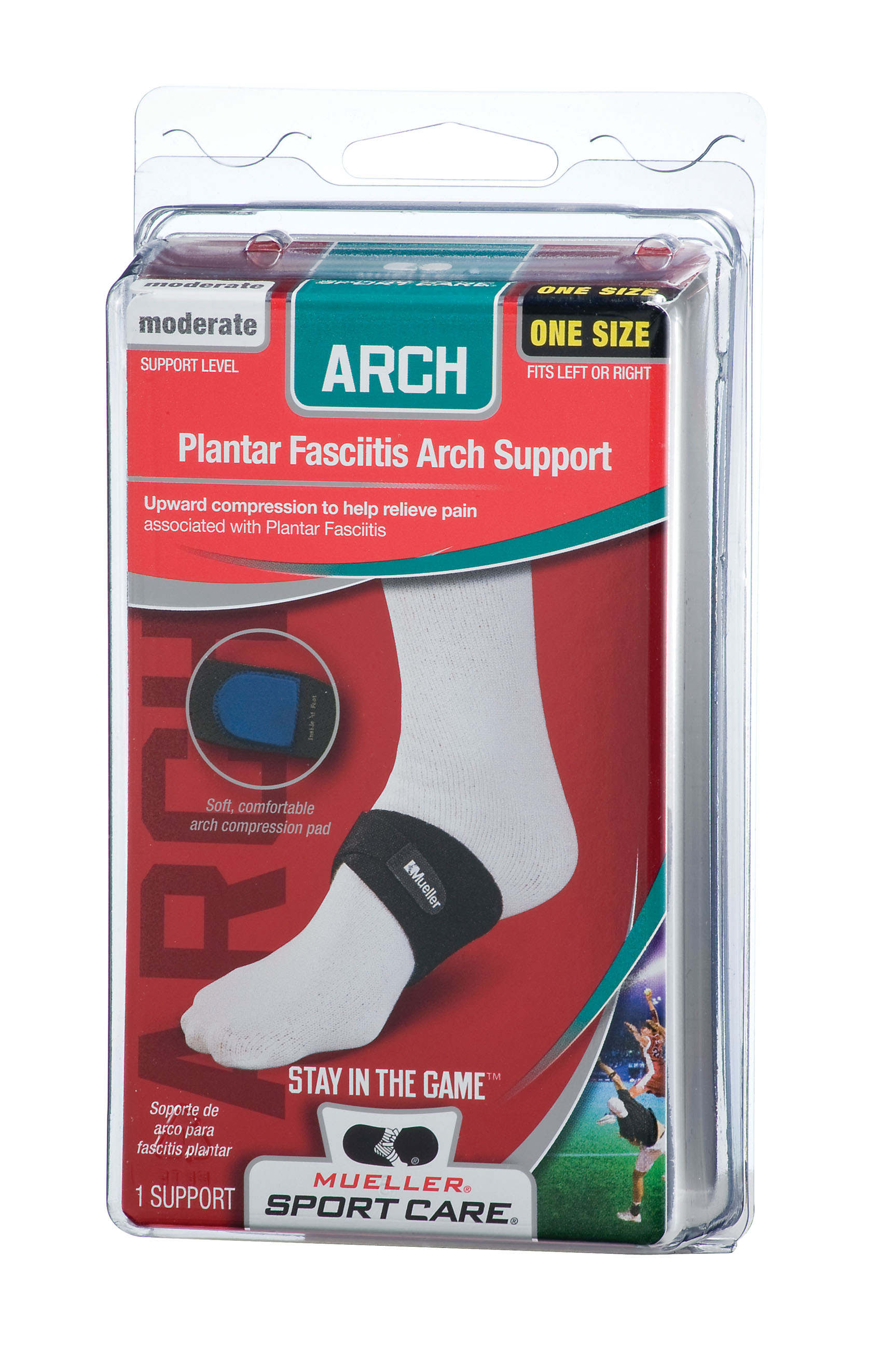 MUELLER® ARCH SUPPORT BLACK, , large image number null