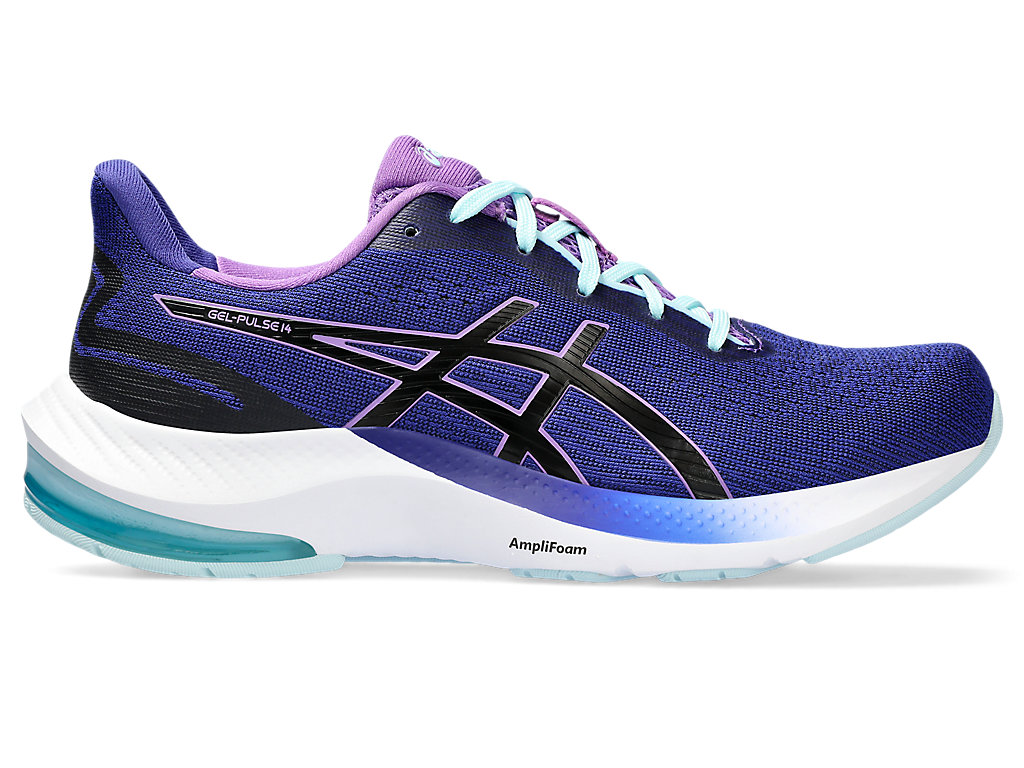 ASICS GEL-PULSE 14, EGGPLANT/BLACK, swatch
