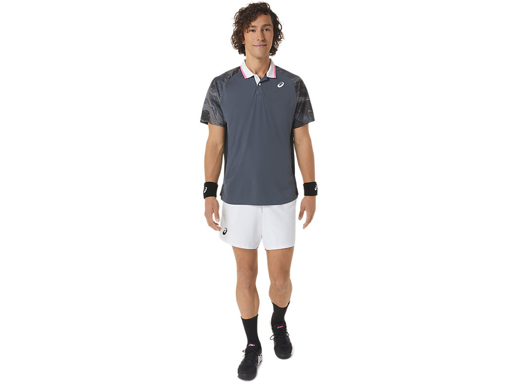 ASICS MEN COURT GRAPHIC POLO-SHIRT image number null