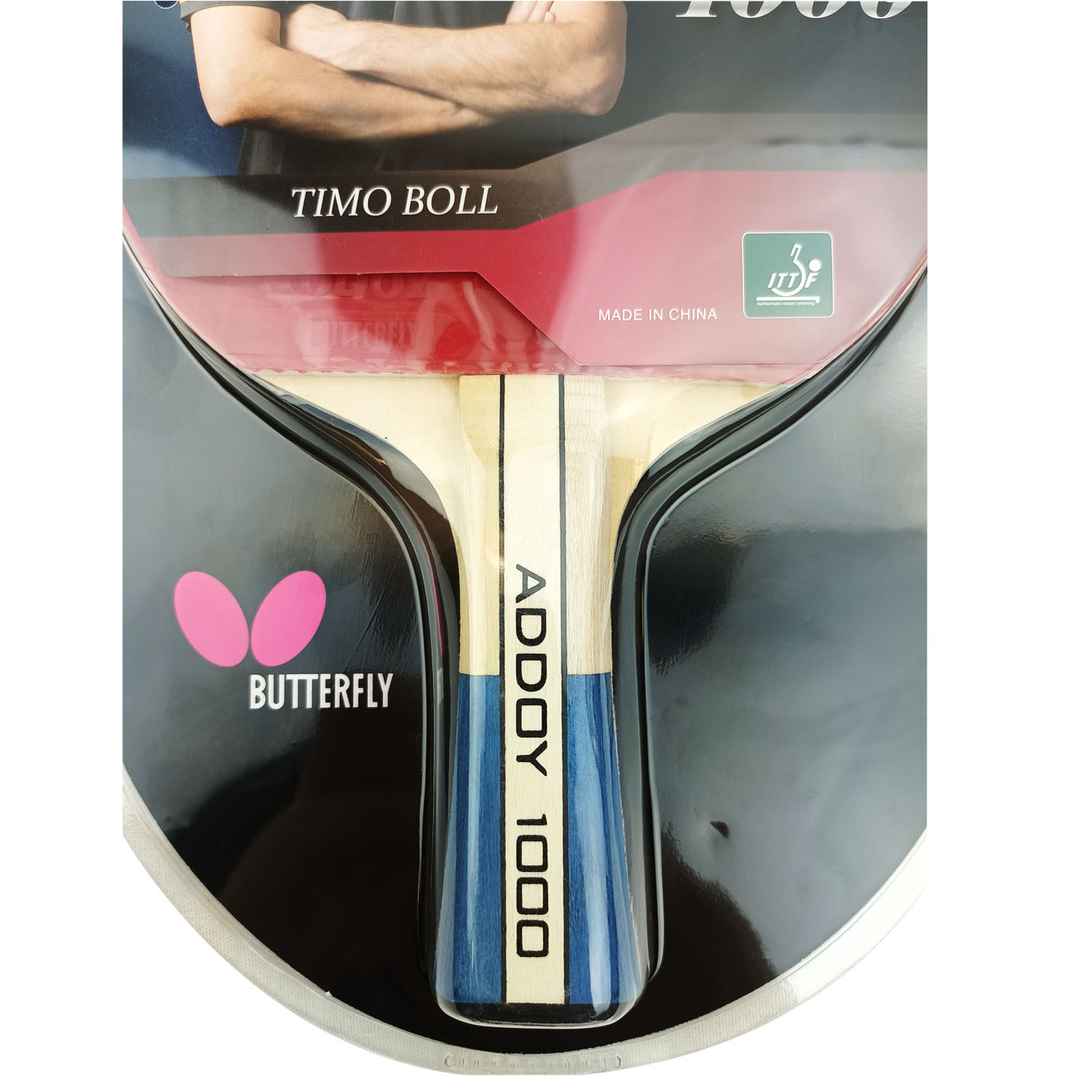 BUTTERFLY TABLE TENNIS RACKET ADDOY 1000, , large image number null