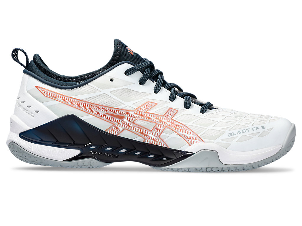ASICS BLAST FF 3, WHITE/PURE BRONZE, swatch