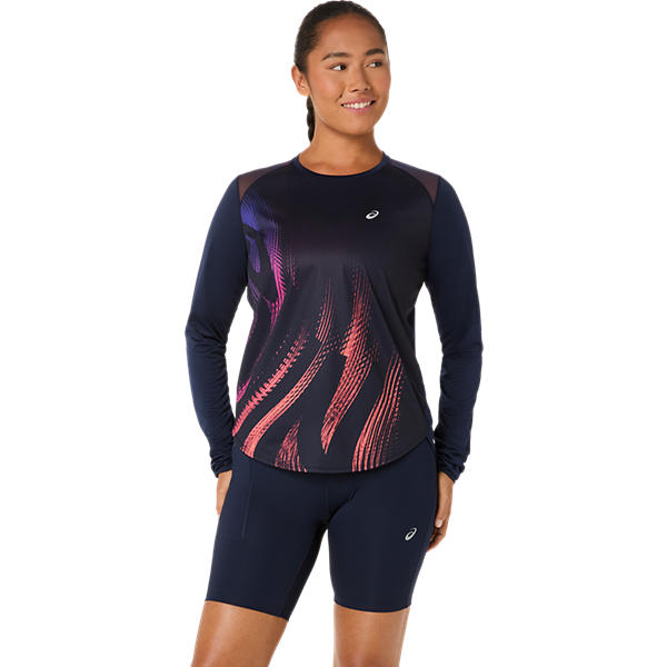 ROAD GRAPHIC LS TOP, MIDNIGHT, swatch