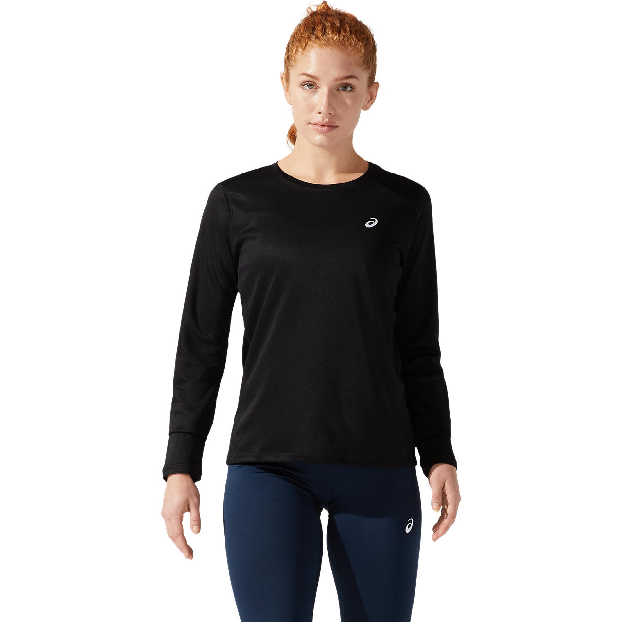 ASICS SILVER LS TOP, PERFORMANCE BLACK, swatch