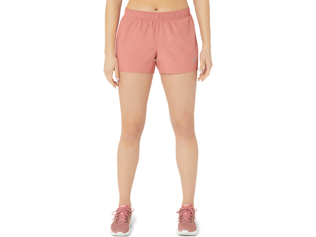 ASICS SILVER 4IN SHORT, LIGHT GARNET, swatch