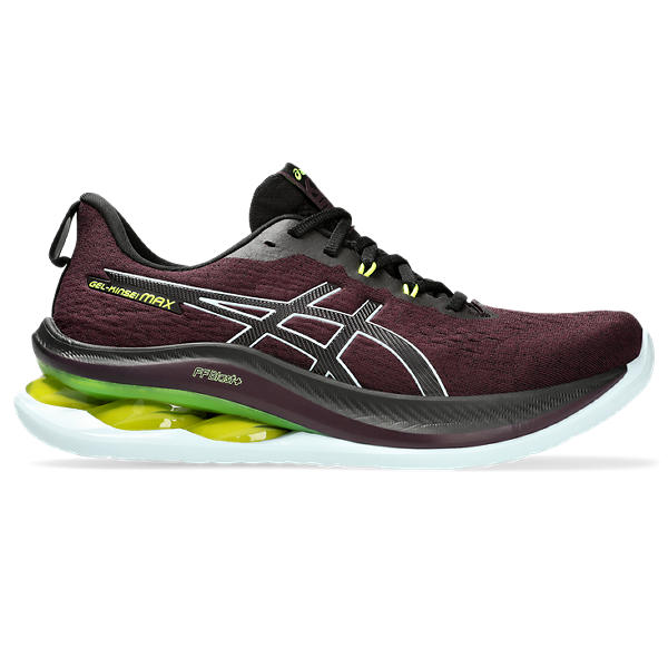 ASICS GEL-KINSEI MAX, DARK AUBERGINE/COOL GREY, swatch