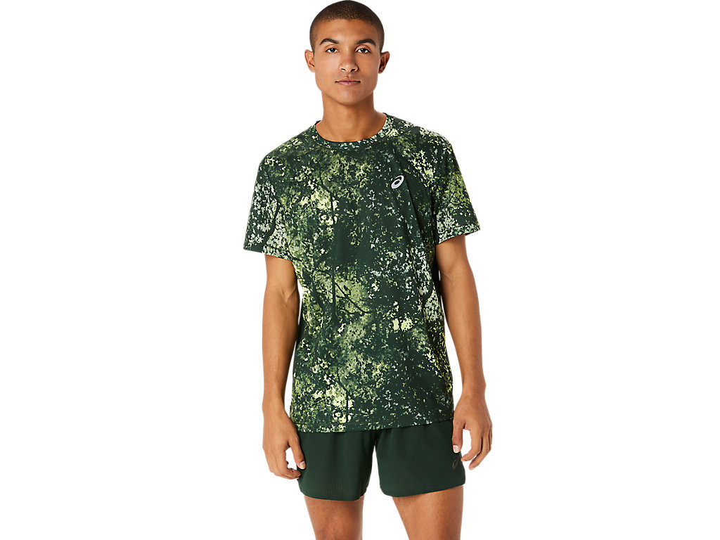 ASICS ALL OVER PRINT SS TOP