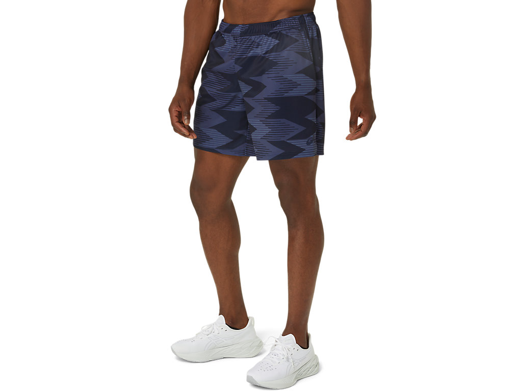 ASICS SEASONAL ALL OVER PRINT 7IN SHORTS image number null