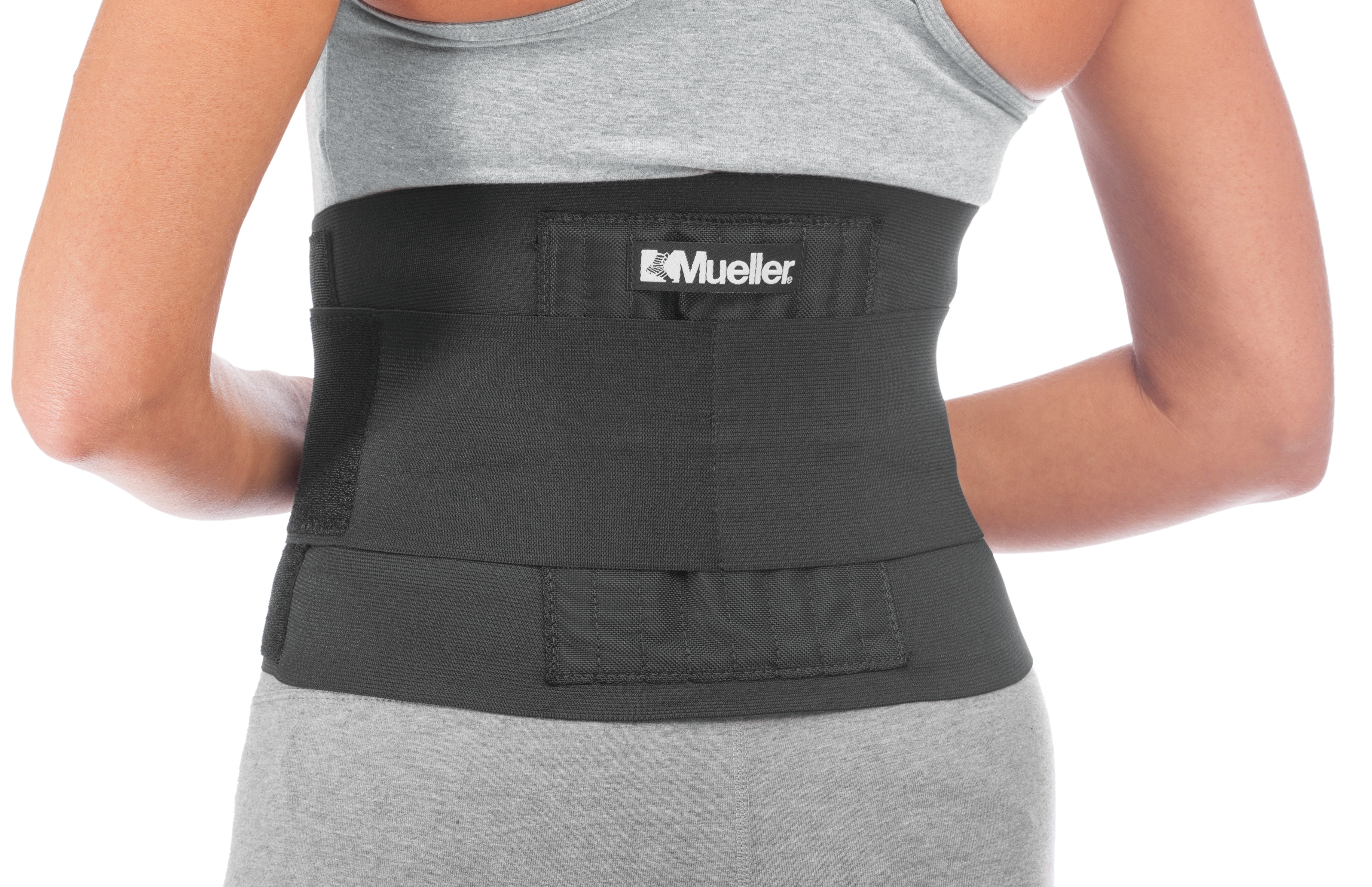 MUELLER® BACK BRACE BLACK, , large image number null