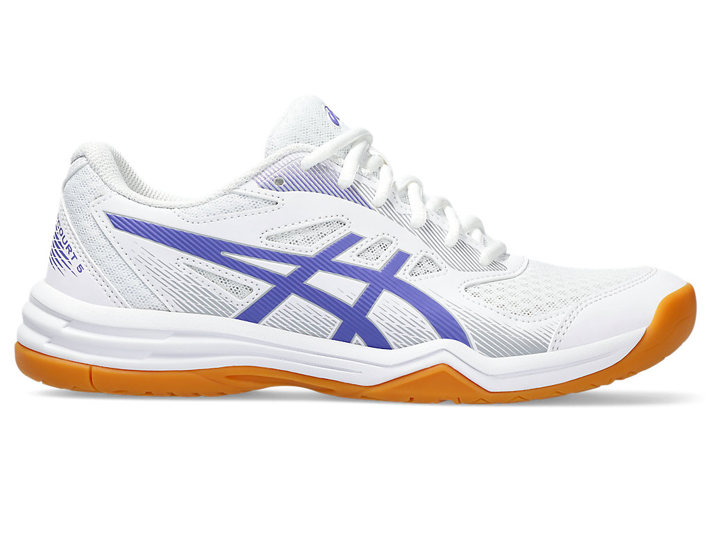 ASICS UPCOURT 5, WHITE/BLUE VIOLET, swatch