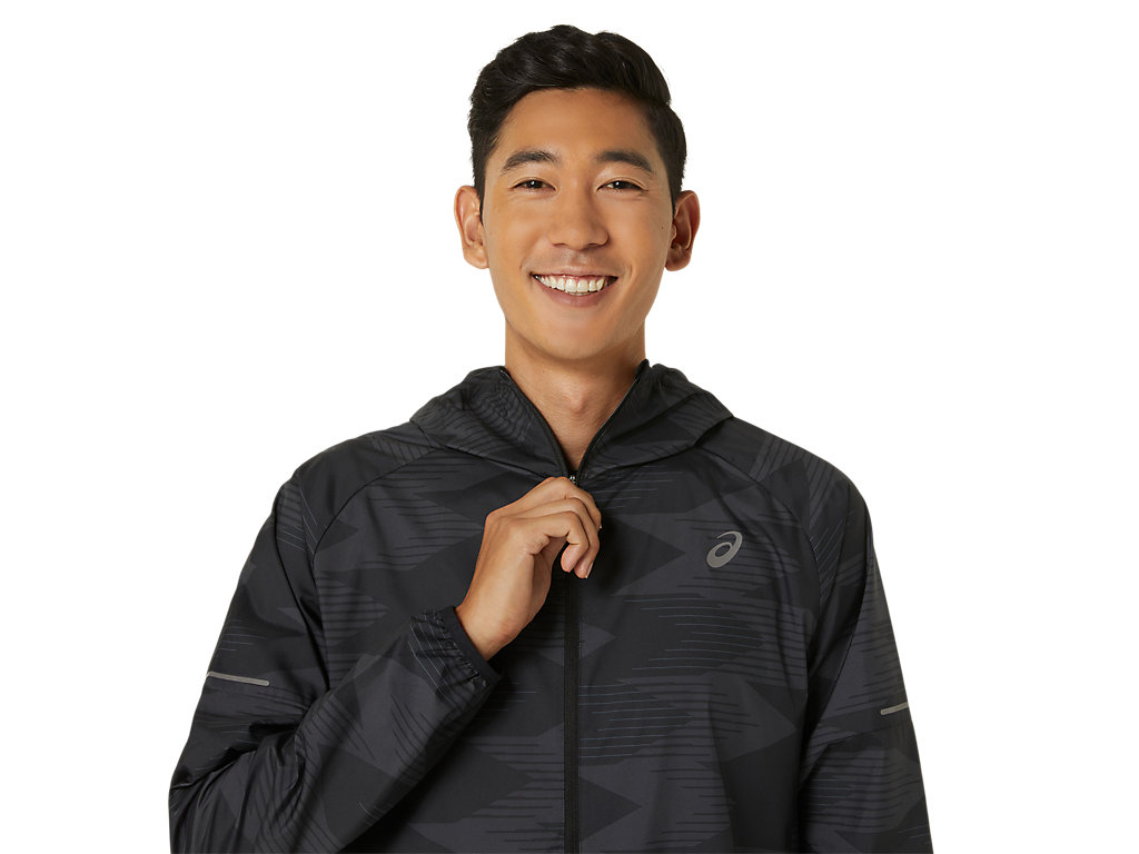 MEN PACKABLE GRAPHIC JACKET image number null
