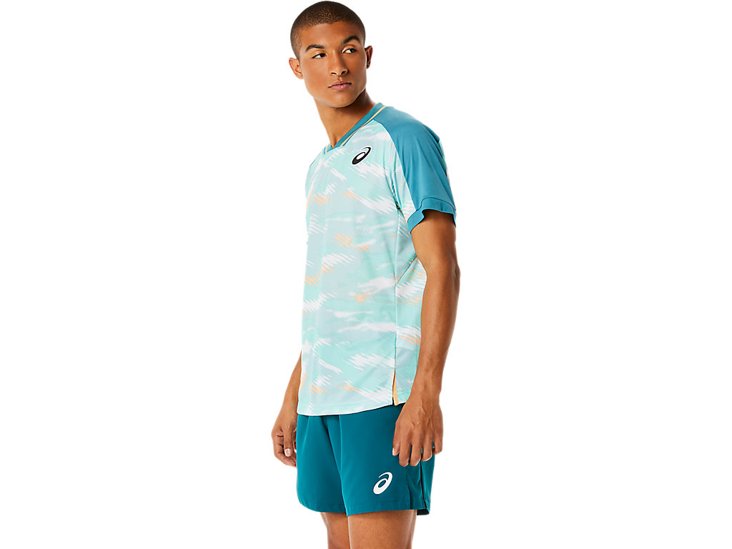 ASICS MEN MATCH GRAPHIC SS TOP image number null