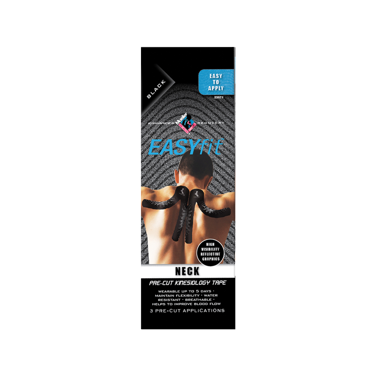 MUELLER® KINESIOLOGY TAPE® PRE-CUT EASY FIT NECK