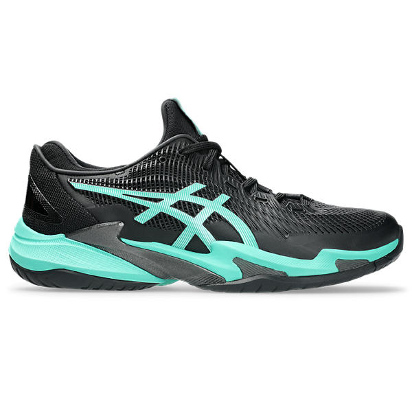 COURT FF 3, BLACK/AURORA GREEN, swatch
