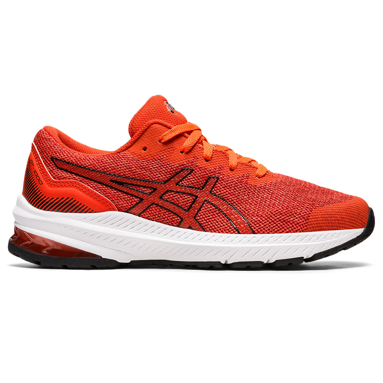 ASICS GT-1000 11 GS, CHERRY TOMATO/BLACK, swatch