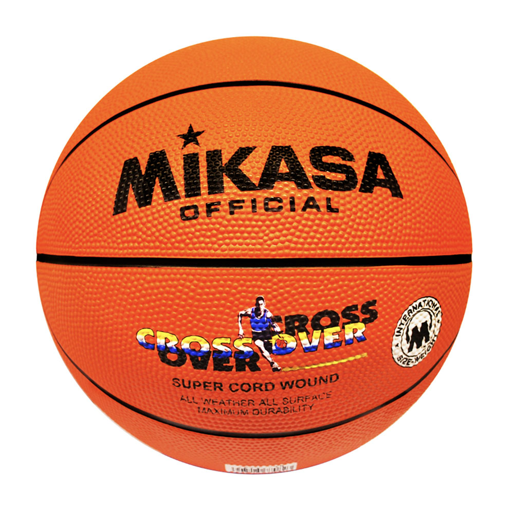 MIKASA CROSSOVER RUBBER BASKETBALL SIZE 7
