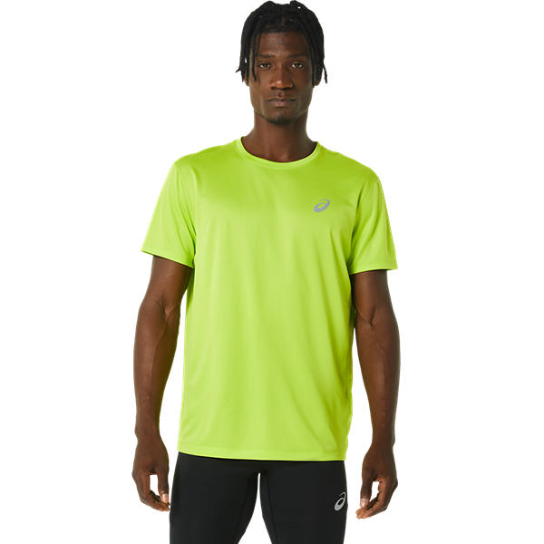 ASICS SILVER SS TOP, LIME ZEST, swatch