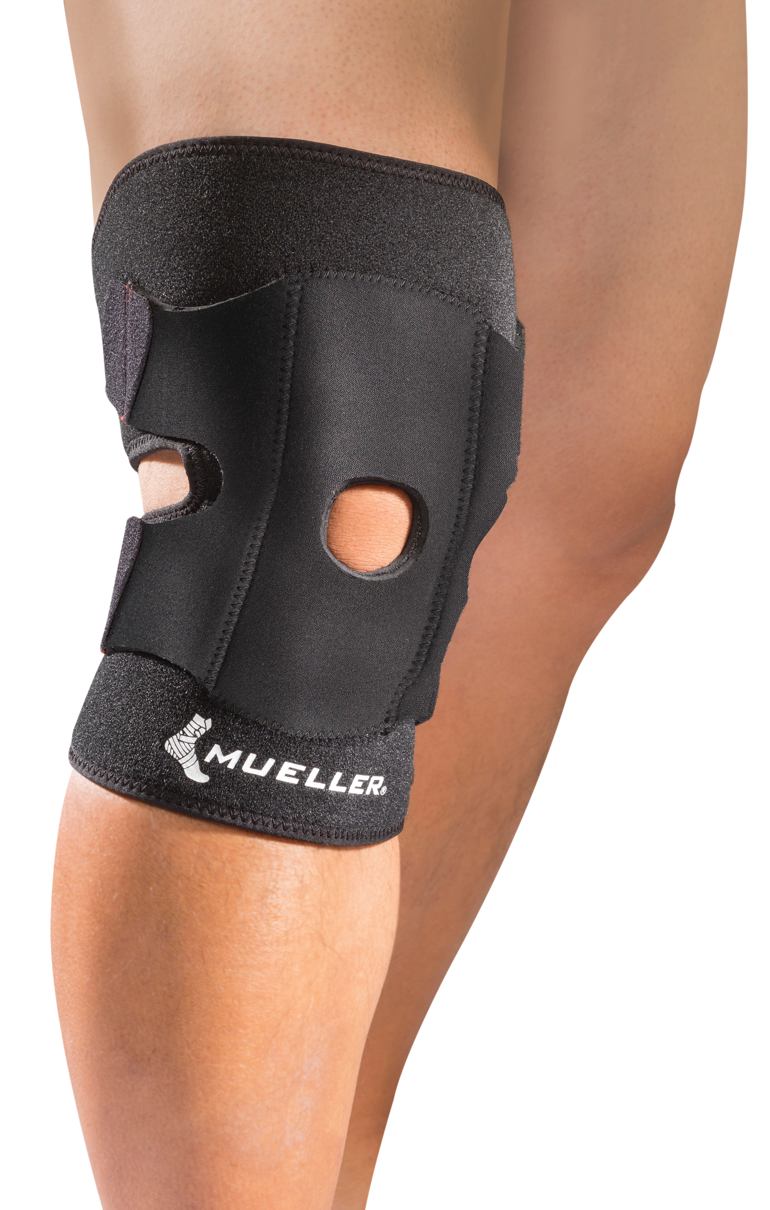 MUELLER® ADJUSTABLE KNEE SUPPORT BLACK OSFM, , large image number null