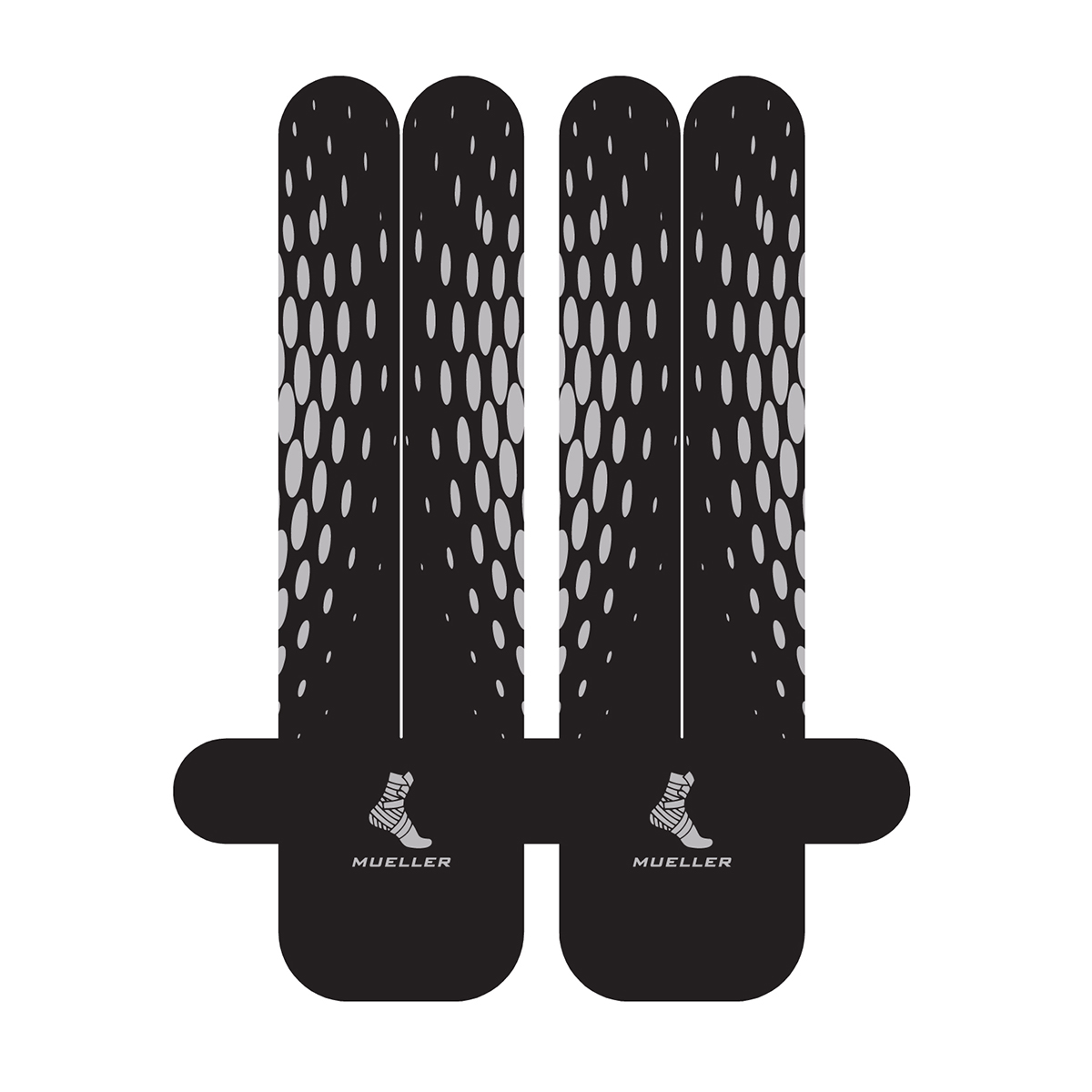 MUELLER® KINESIOLOGY TAPE® PRE-CUT EASY FIT WAIST & BACK, , large image number null